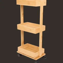 Accessoires Pour La Maison*Action Desserte en bambou