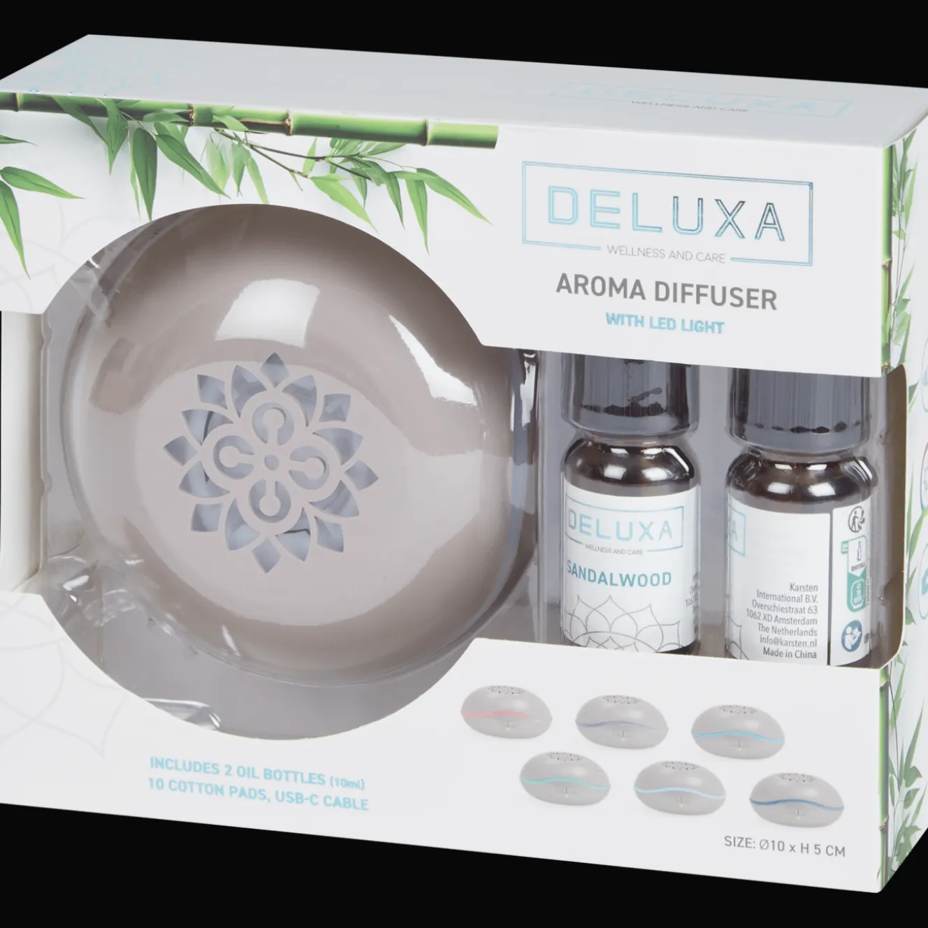 Appareils De Cuisine*Action Diffuseur d'huiles essentielles LED Deluxa