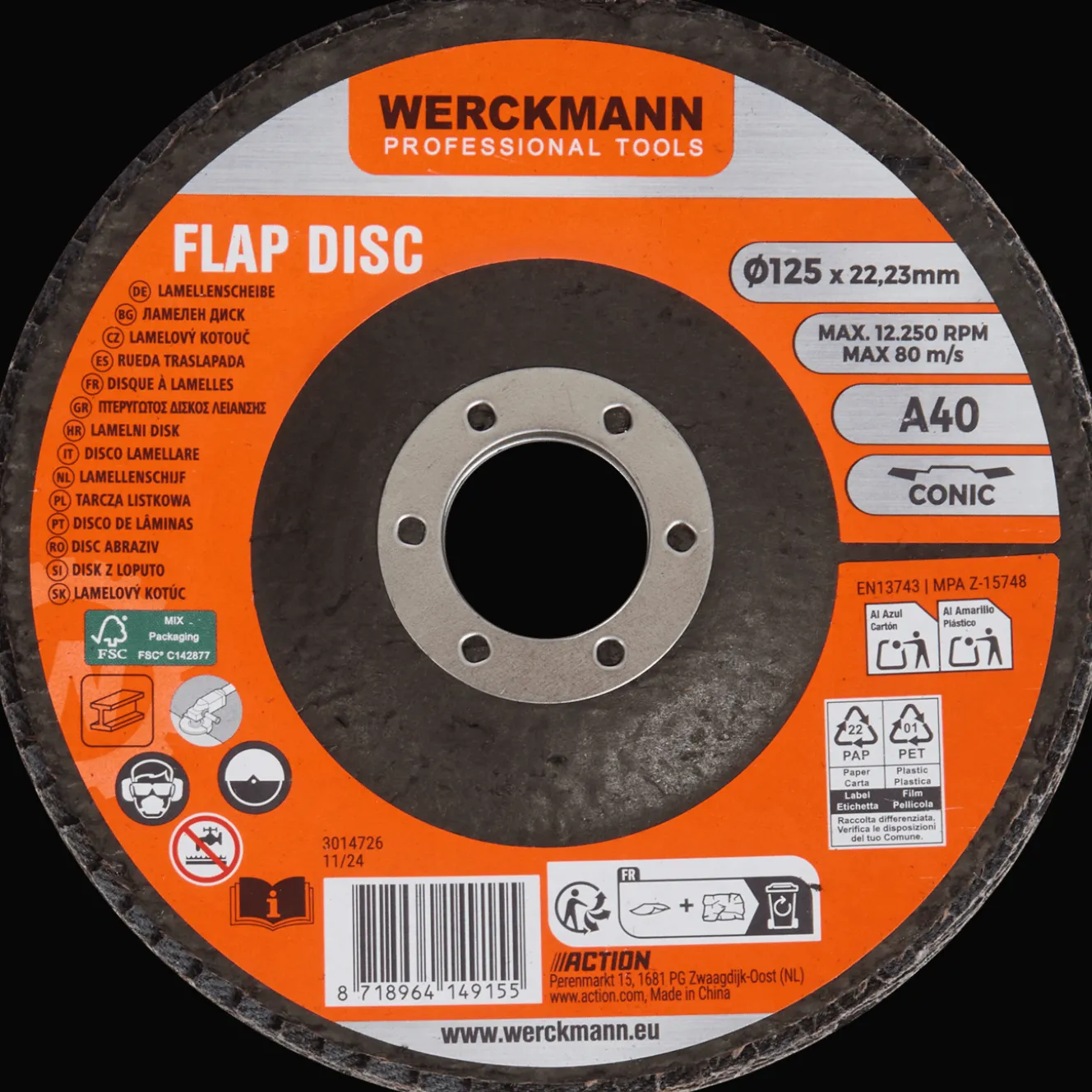 Outils*Werckmann Disque à lamelles