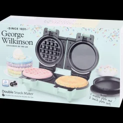 Appareils De Cuisine*Action Double gaufrier polyvalent George Wilkinson