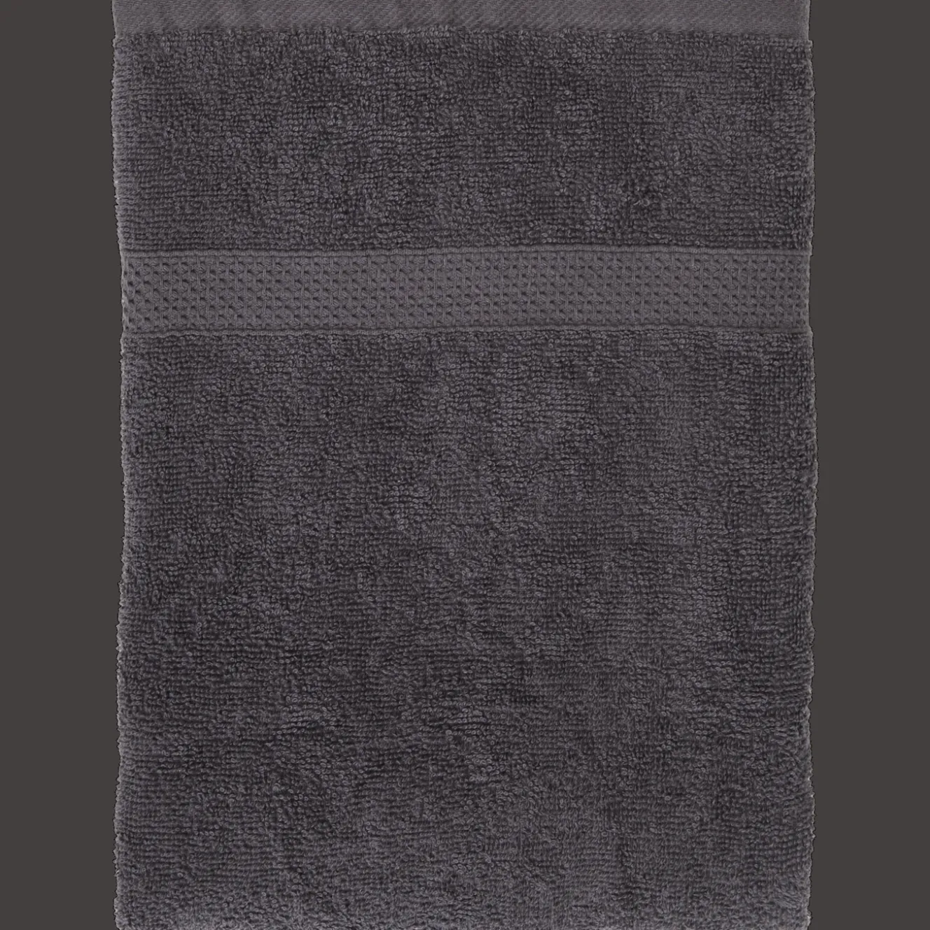 Salle De Bain*Action Drap de bain anthracite Capetown