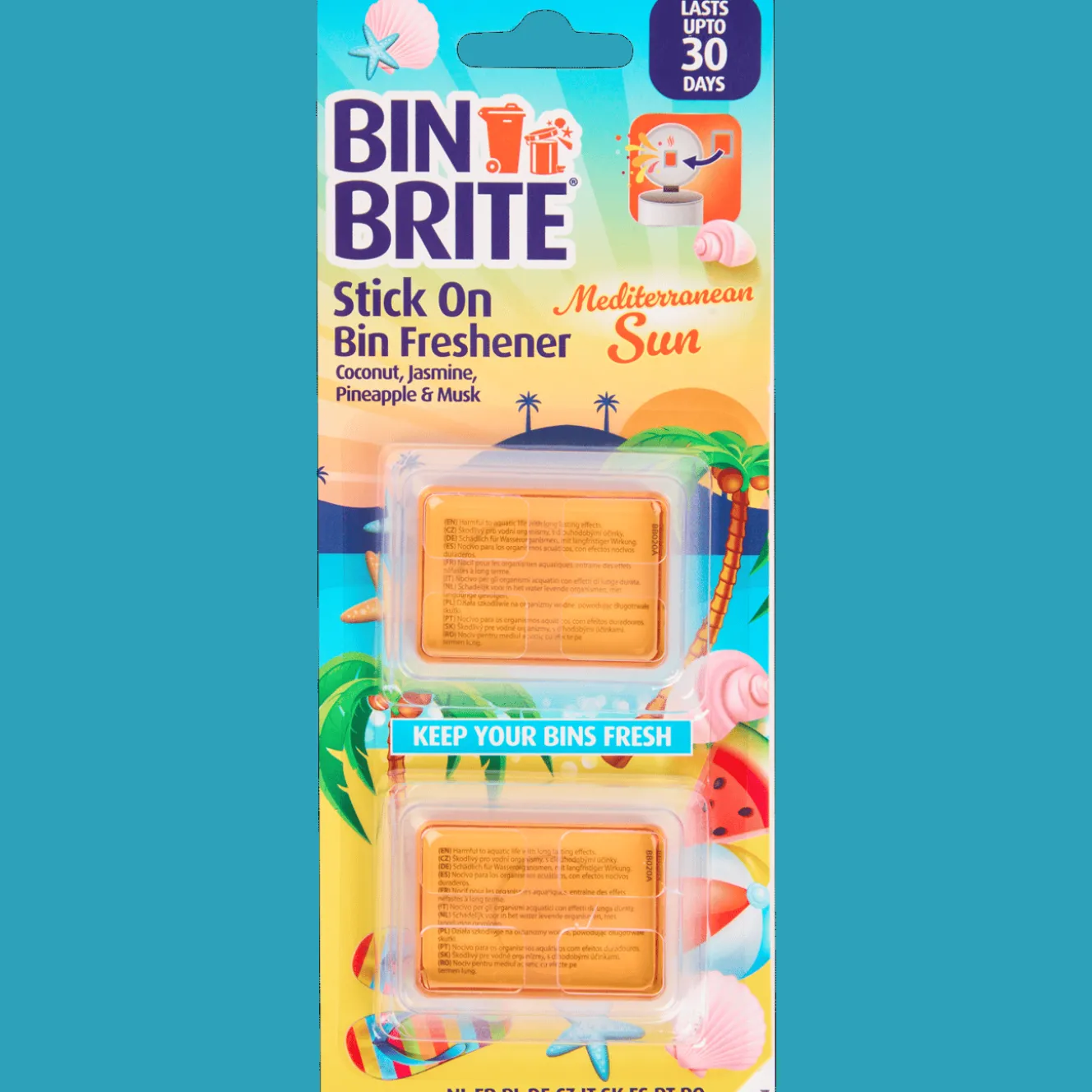 Produits De Lessive Et Vaisselle*Action Désodorisant pour poubelle Bin Brite