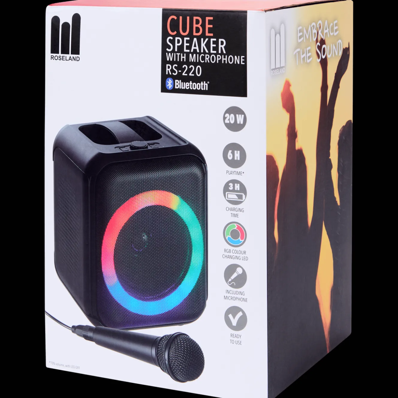 Accessoires Multimédia*Roseland Enceinte avec micro RS-200