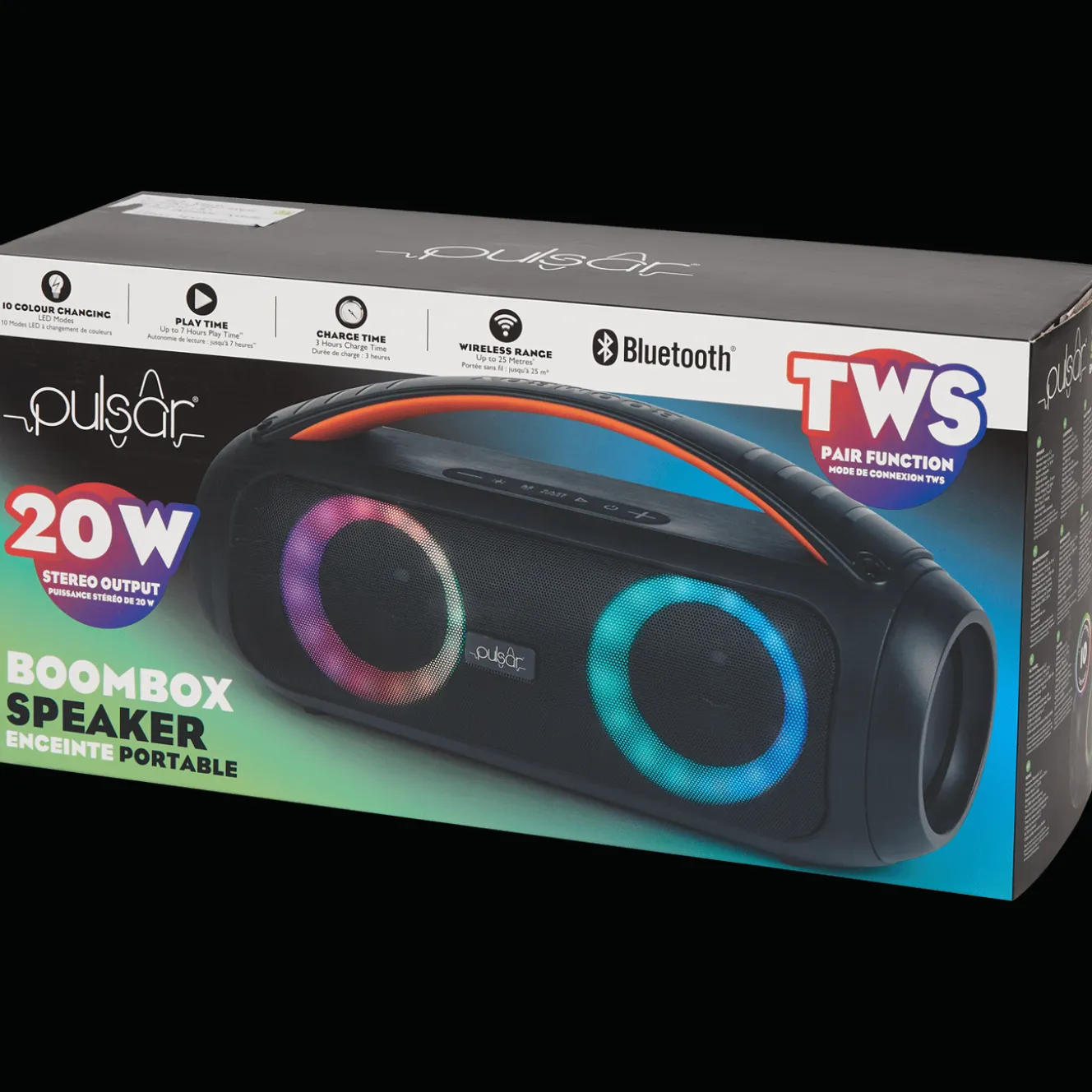 Accessoires Multimédia*Action Enceinte Boombox Pulsar