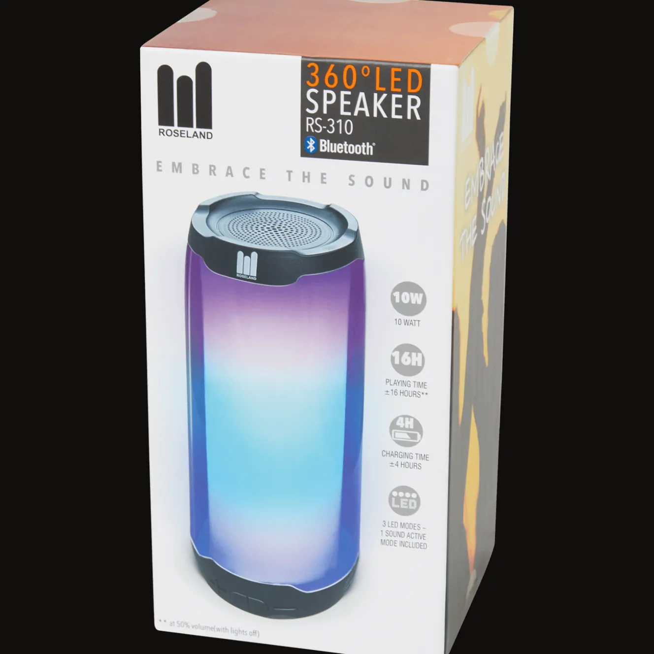 Accessoires Multimédia*Roseland Enceinte LED sans fil RS-310