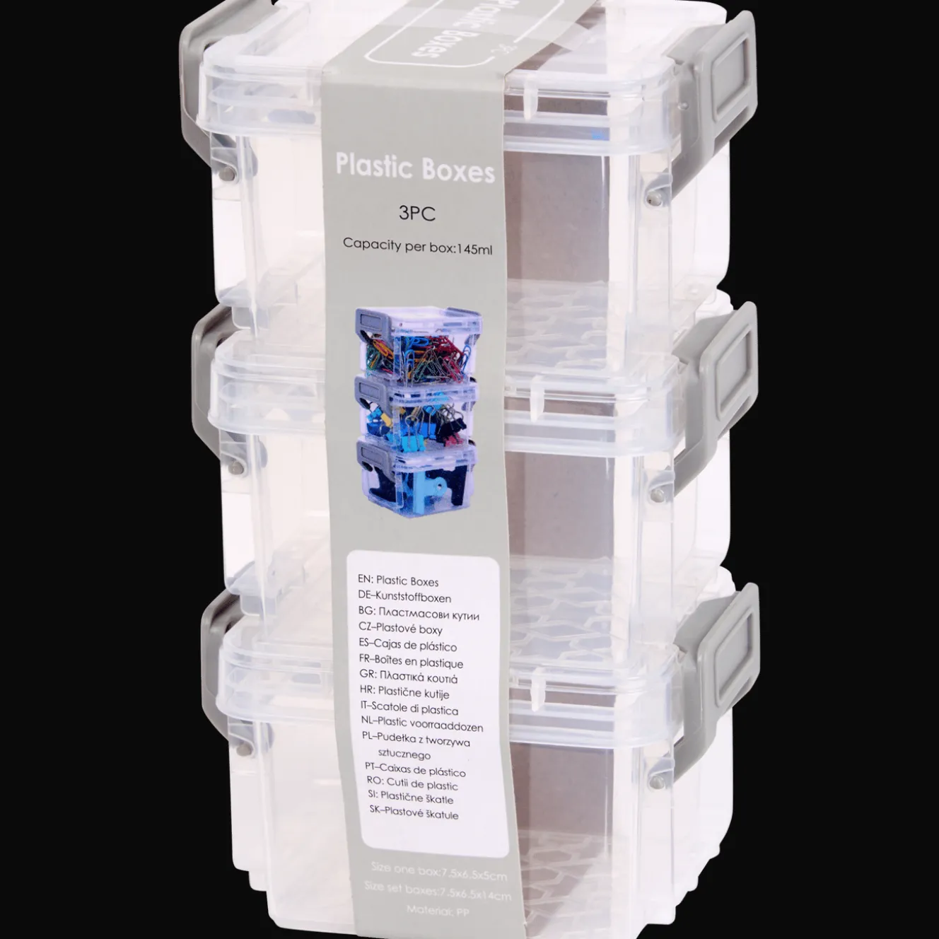 Accessoires Pour La Maison*Action Ensembe de boîtes de rangement