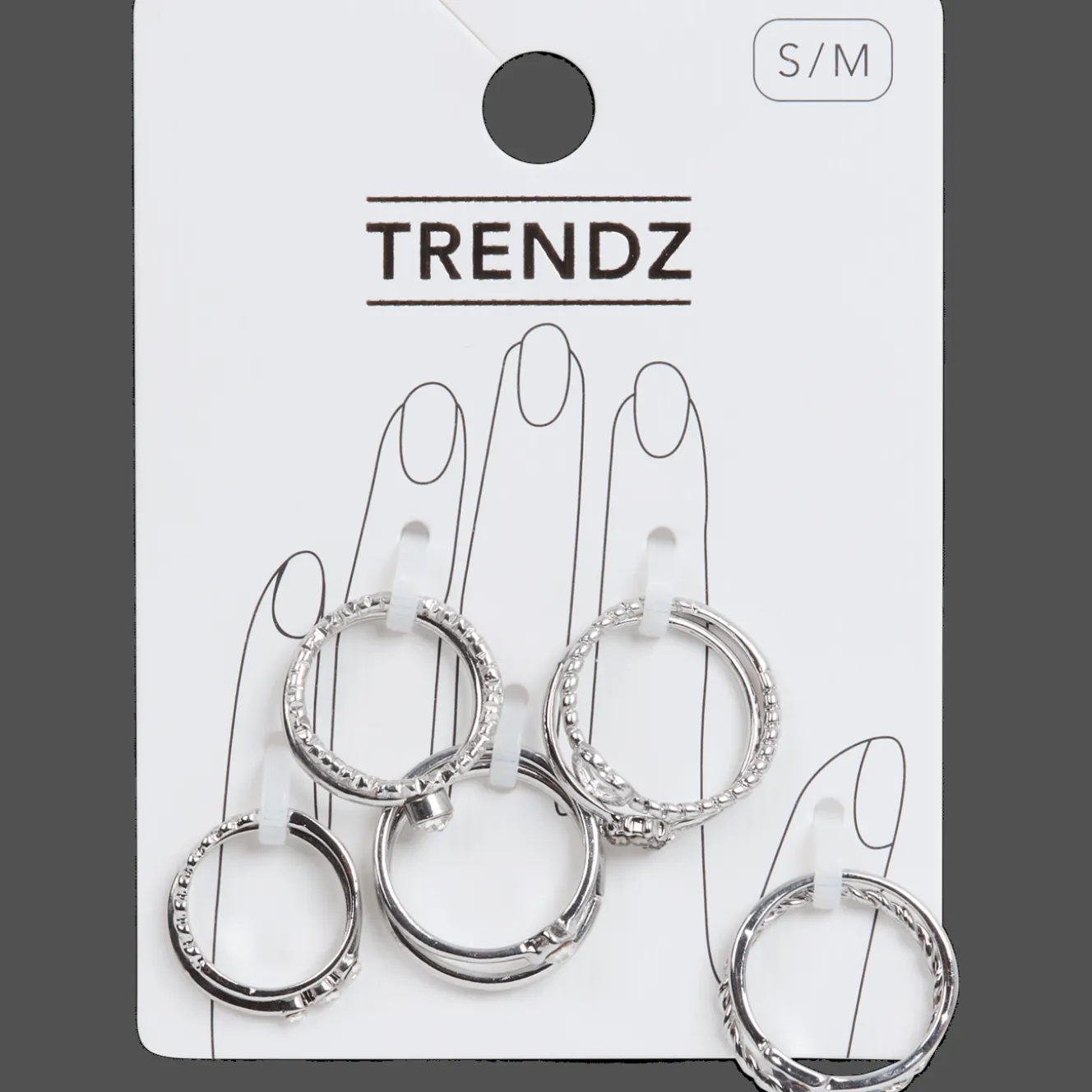 Montres Et Bijoux*Action Ensemble de bagues Trendz
