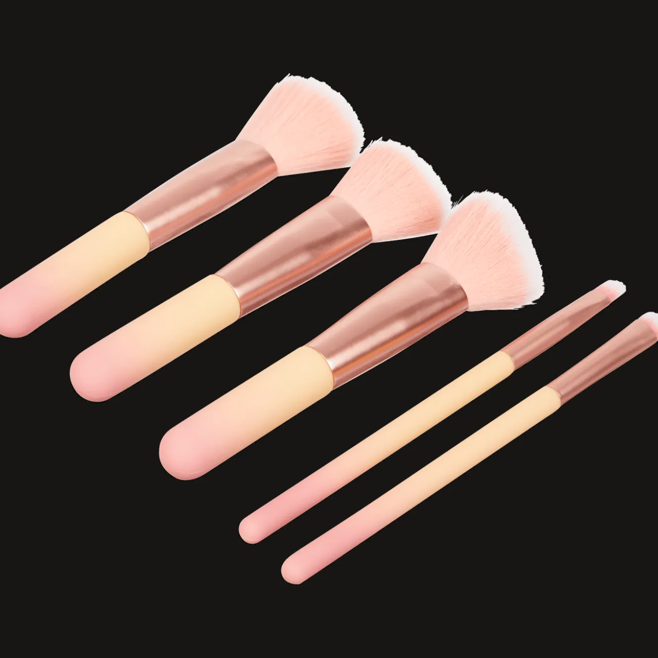Maquillage*Action Ensemble de pinceaux à maquillage Shine