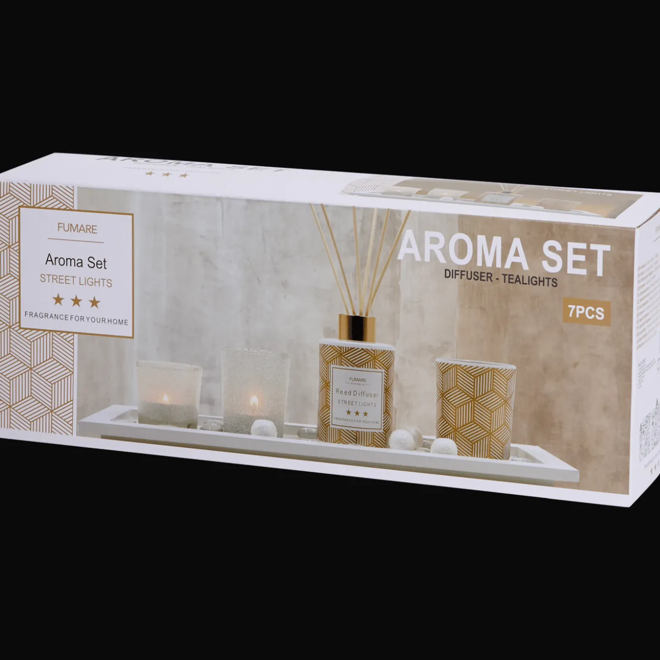 Bougies*Action Ensemble diffuseur de parfum