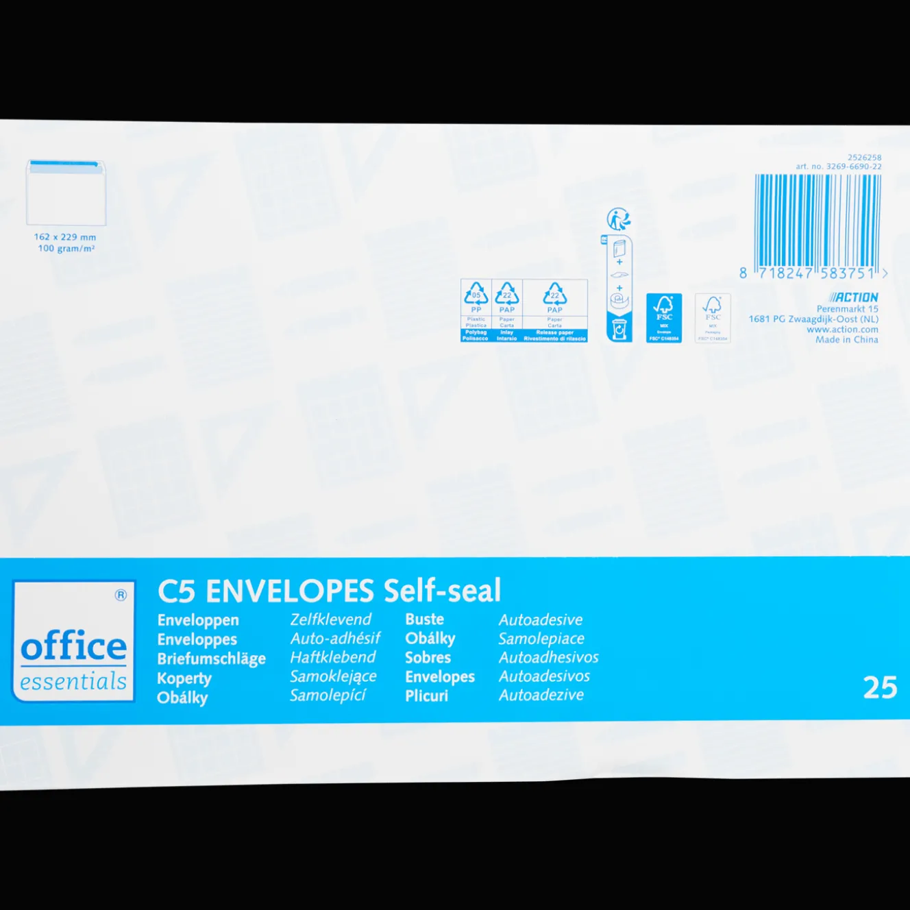 Cartes*Office Essentials Enveloppes C5