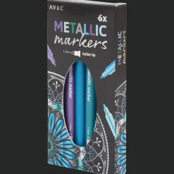 Coloriage Et Dessin*Action Feutres effet métallique Avec
