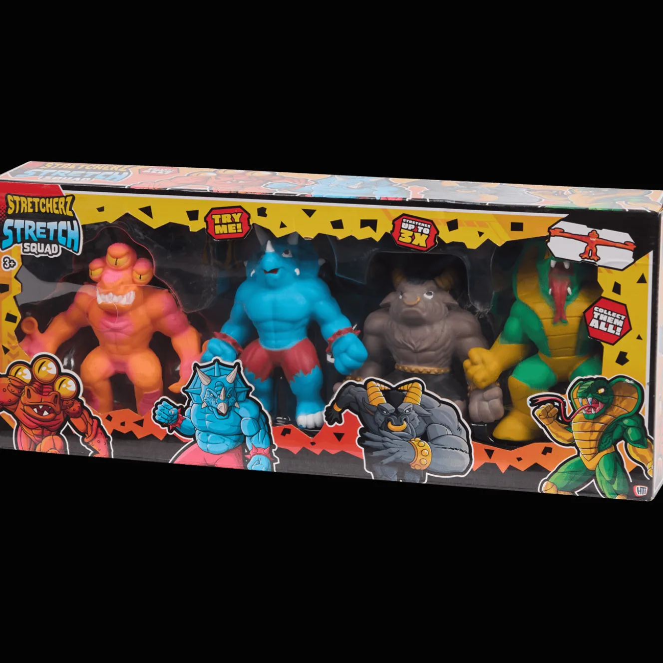 Peluches Et Poupées*Action Figurines élastiques Stretch Squad