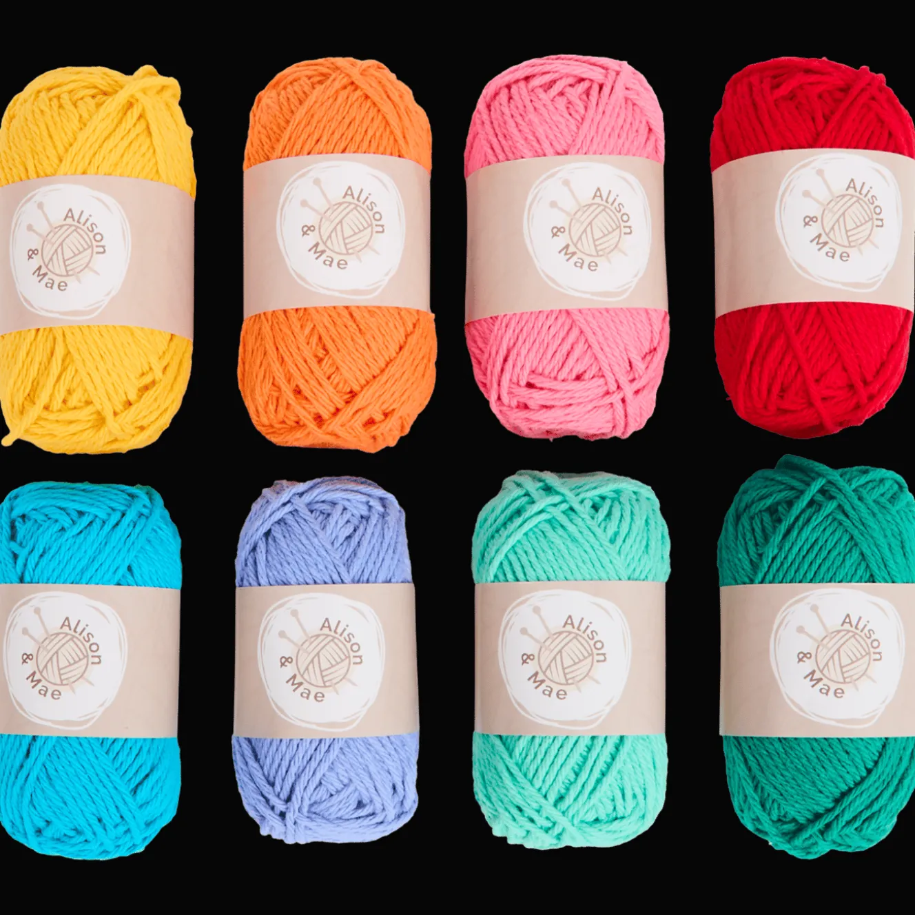 Crocheter Et Tricoter*Alison & Mae Fil de coton Essentials