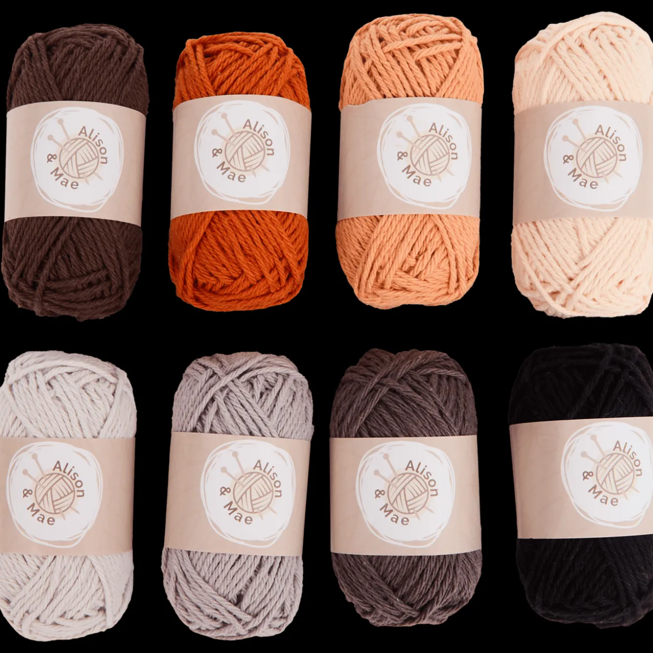 Crocheter Et Tricoter*Alison & Mae Fil de coton Essentials