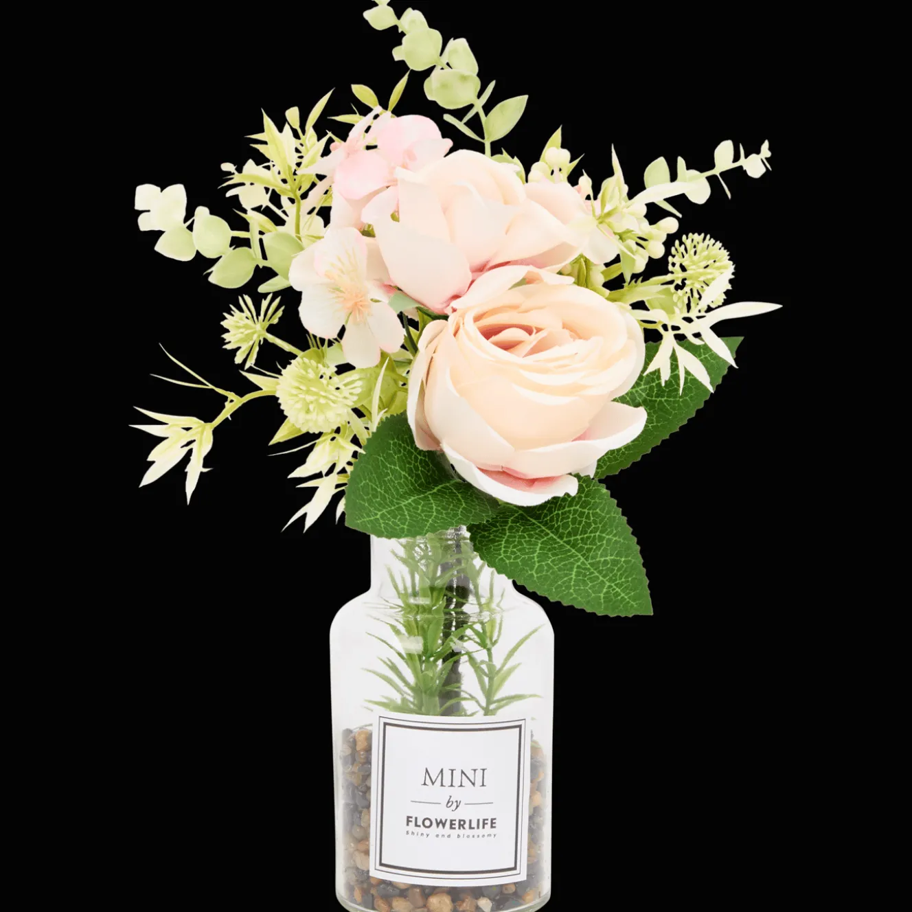Plantes Et Fleurs Artificielles*Action Fleurs artificielles dans vase en verre
