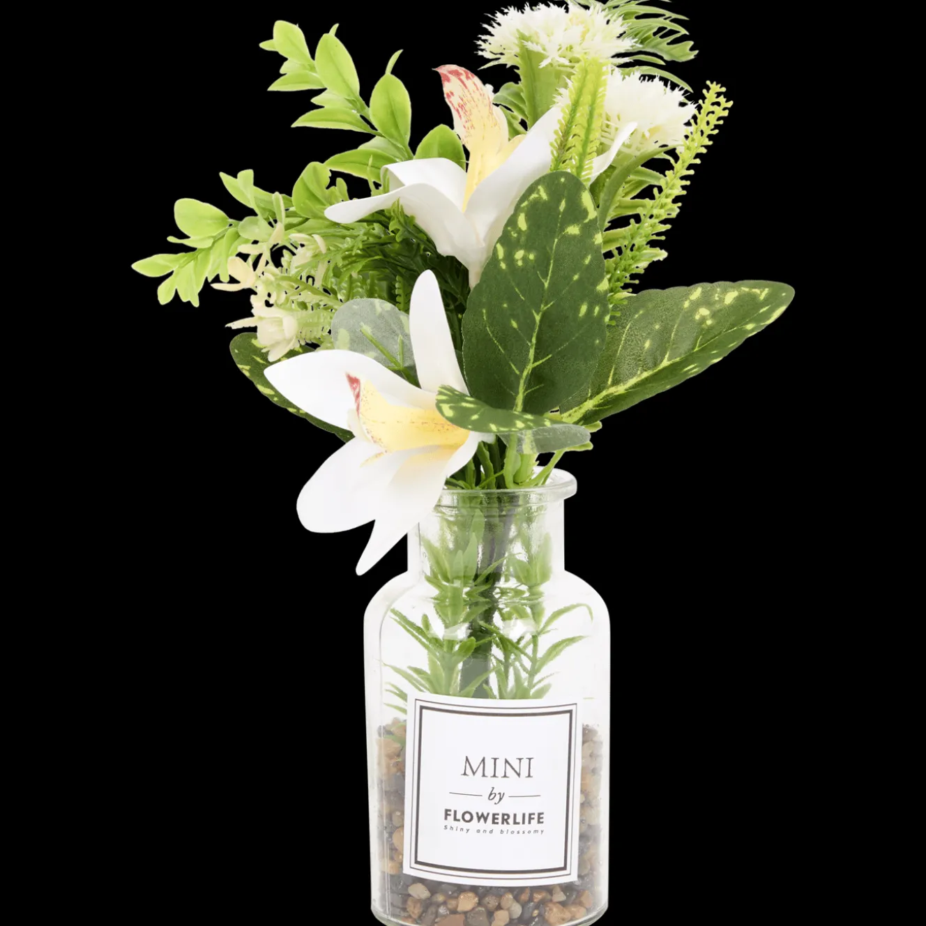 Plantes Et Fleurs Artificielles*Action Fleurs artificielles dans vase en verre