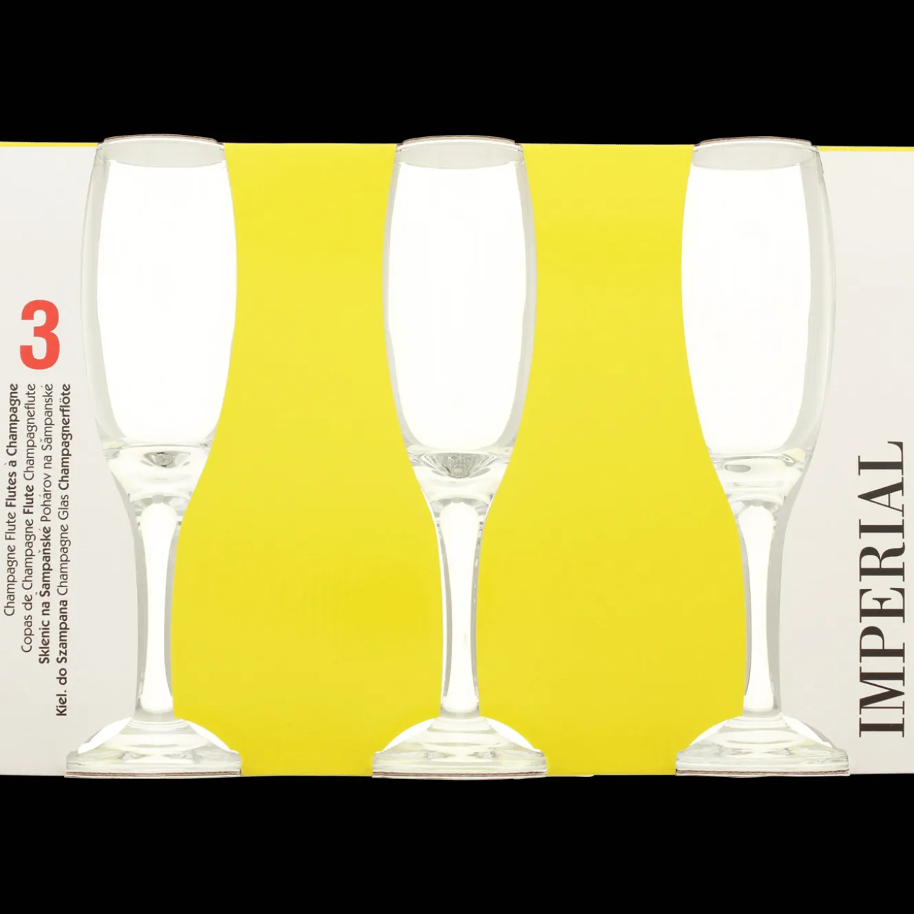 Verres*Action Flûtes à champagne Pasabahce Imperial