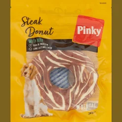 Alimentation*Action Friandise pour chien Pinky Steak Donut