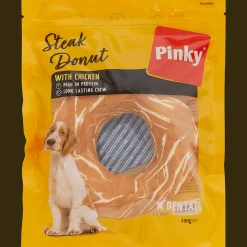 Alimentation*Action Friandise pour chien Pinky Steak Donut