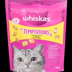 Chat|Alimentation*Whiskas Friandises pour chat Temptations Poulet et fromage