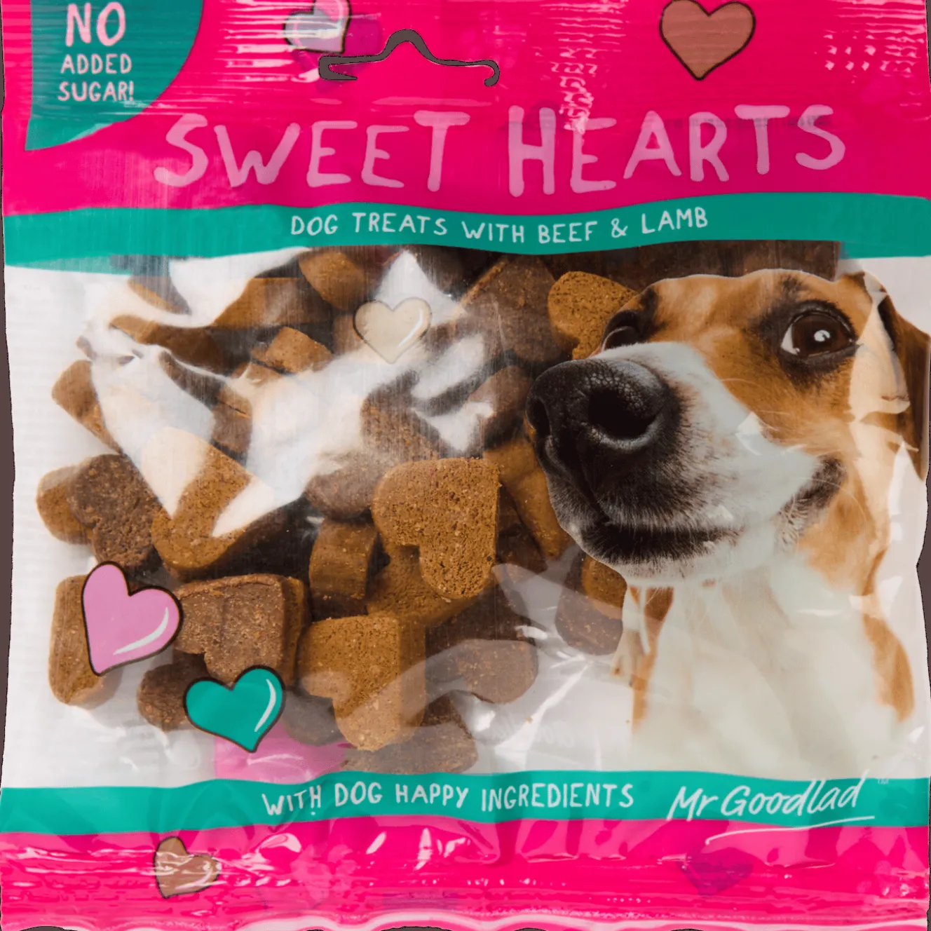 Alimentation*Action Friandises pour chien Mr. Goodlad Sweet Hearts Bœuf et agneau