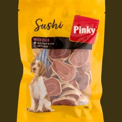 Chien|Alimentation*Action Friandises pour chien Pinky Sushi Duck