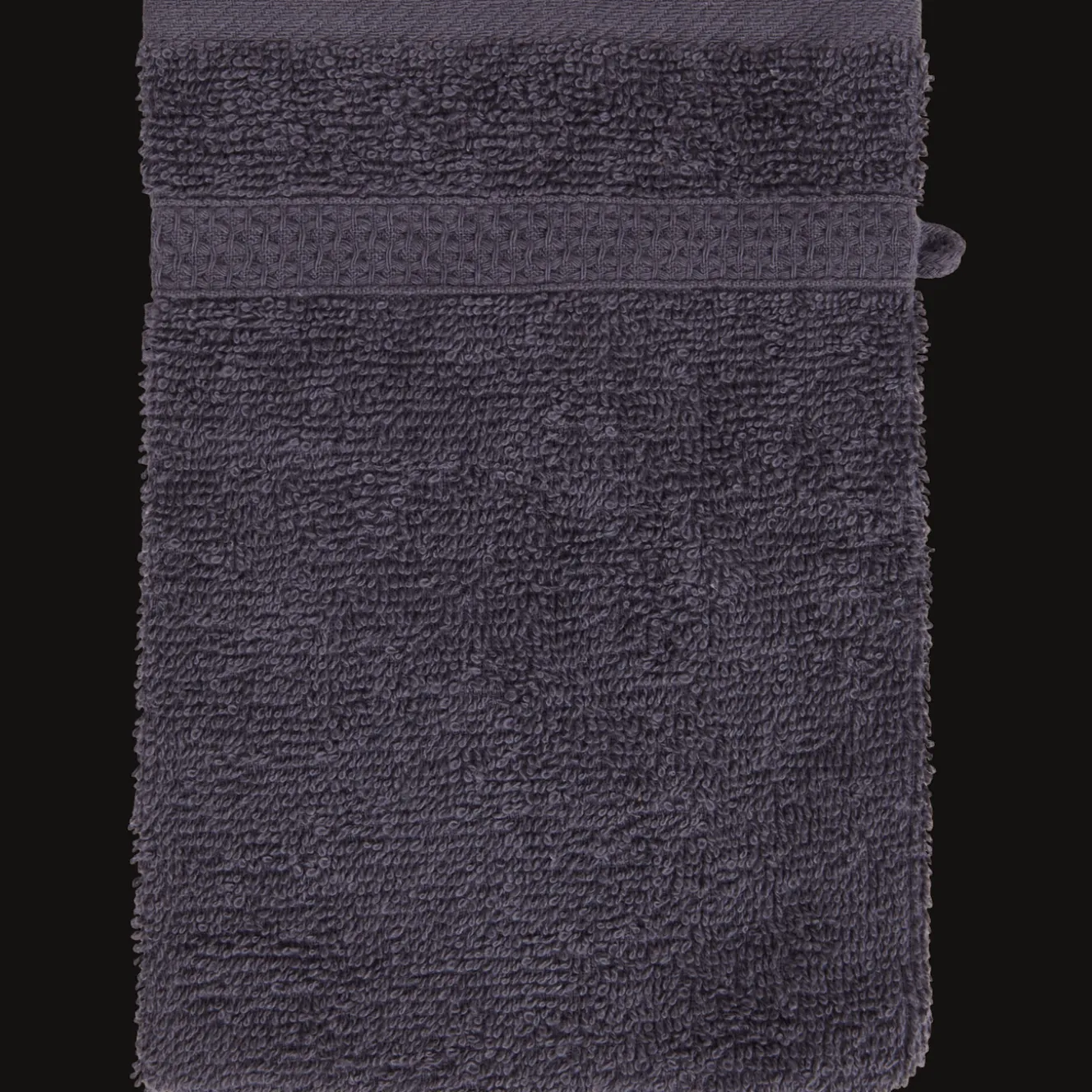 Salle De Bain*Action Gant de toilette Capetown Anthracite