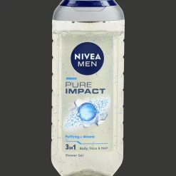 Soins Corporels*Nivea Gel douche Pure Impact