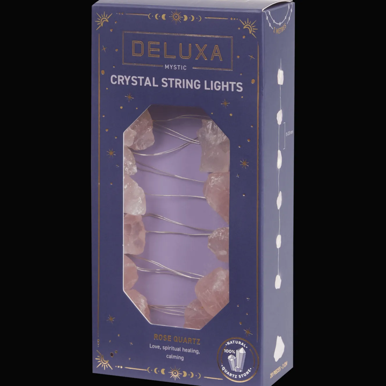 Éclairage*Action Guirlande lumineuse à cristaux Deluxa