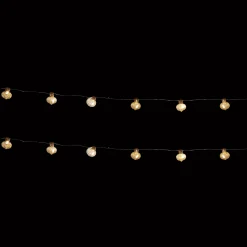 Décoration Saisonnière*Action Guirlande lumineuse avec boules en verre