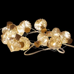Décoration Saisonnière*Action Guirlande lumineuse avec boules en verre