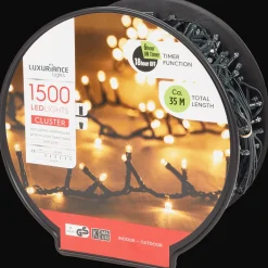 Décoration Saisonnière*Luxuriance Lights Guirlande lumineuse en grappe LED