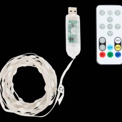Éclairage*Action Guirlande lumineuse LED avec musique Eurodomest
