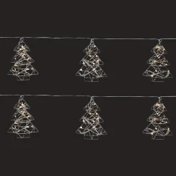 Décoration Saisonnière*Action Guirlande lumineuse sapins ou étoiles