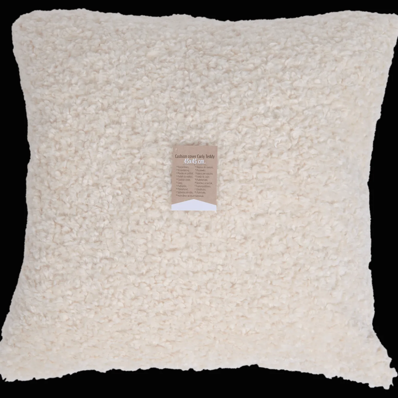 Oreillers*Action Housse de coussin Curly Teddy