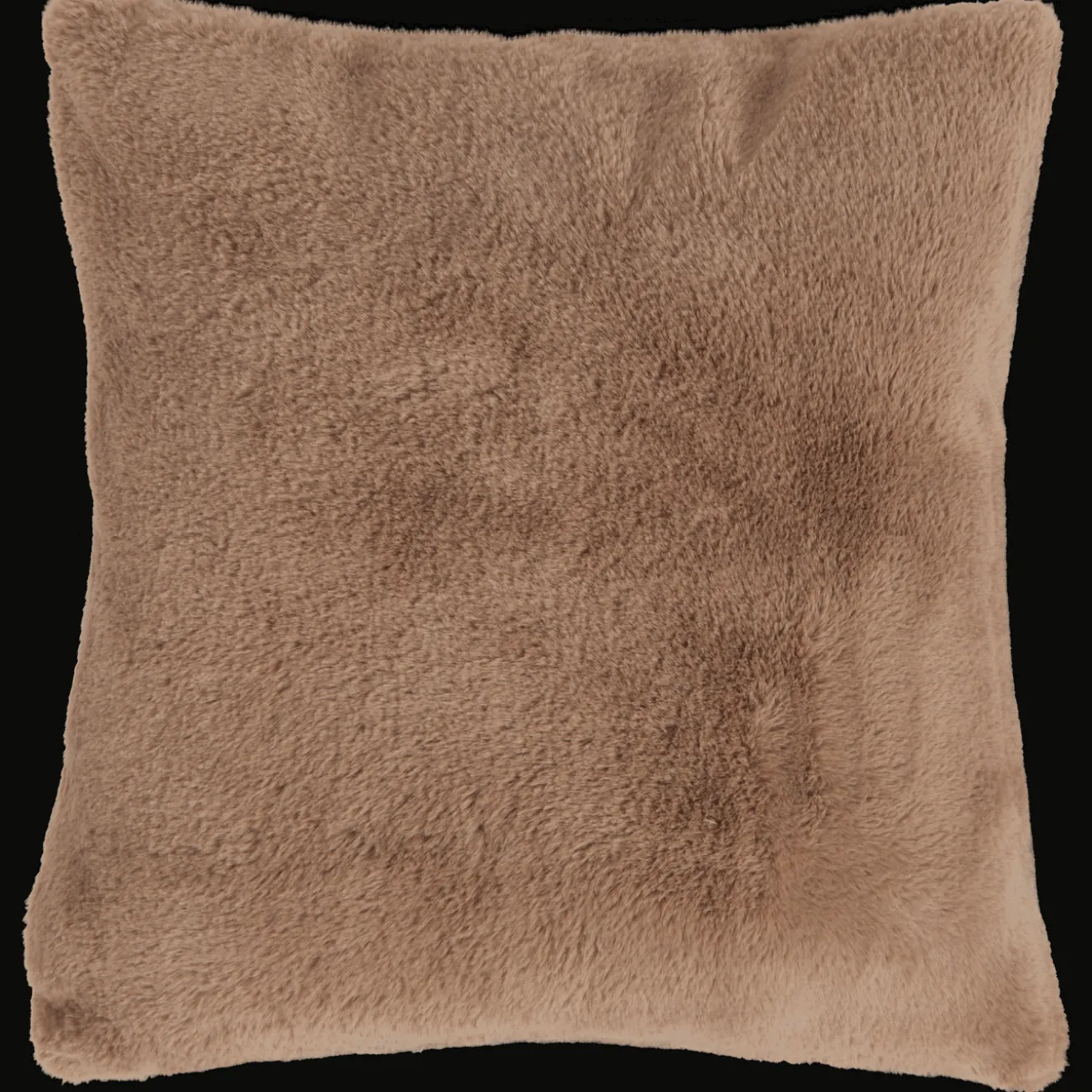 Literie*Action Housse de coussin en fausse fourrure