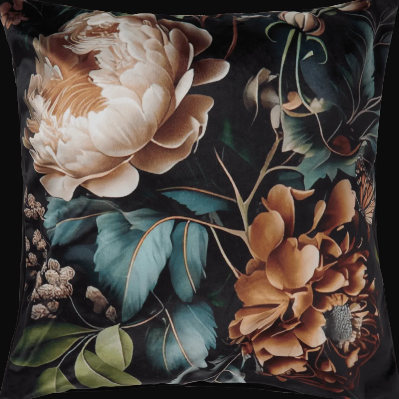 Oreillers*Action Housse de coussin Fleur