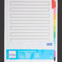 Chemises*Office Essentials Intercalaires A4