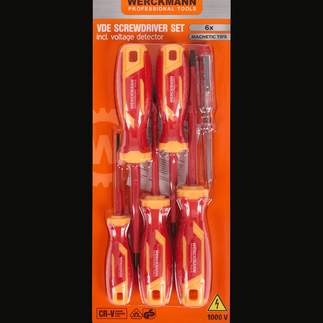 Outils*Werckmann Jeu de 6 tournevis VDE