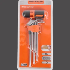 Outils*Werckmann Jeu de clés torx mâle ou allen à 6 pans