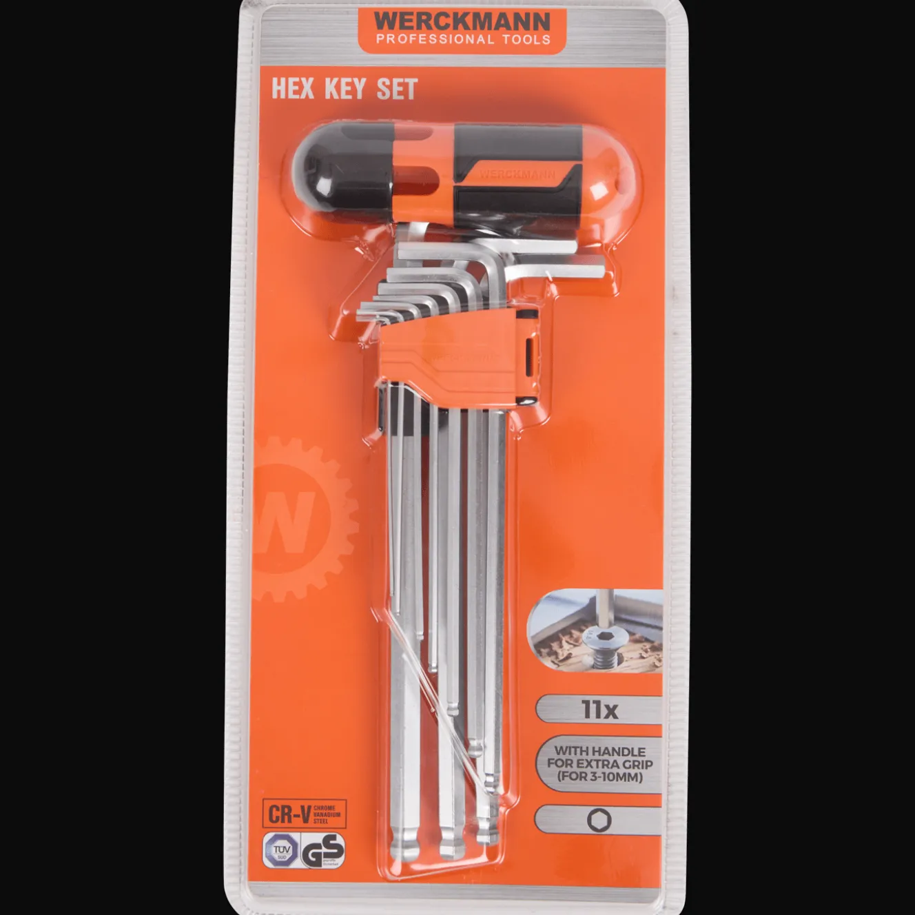 Outils*Werckmann Jeu de clés torx mâle ou allen à 6 pans