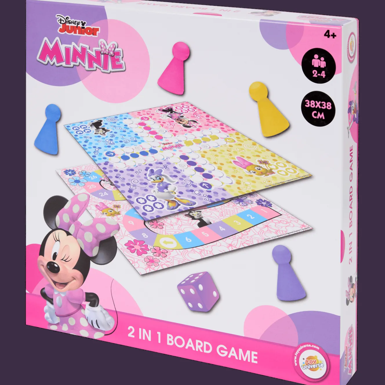 Jeux*Action Jeu de société 2-en-1 Disney