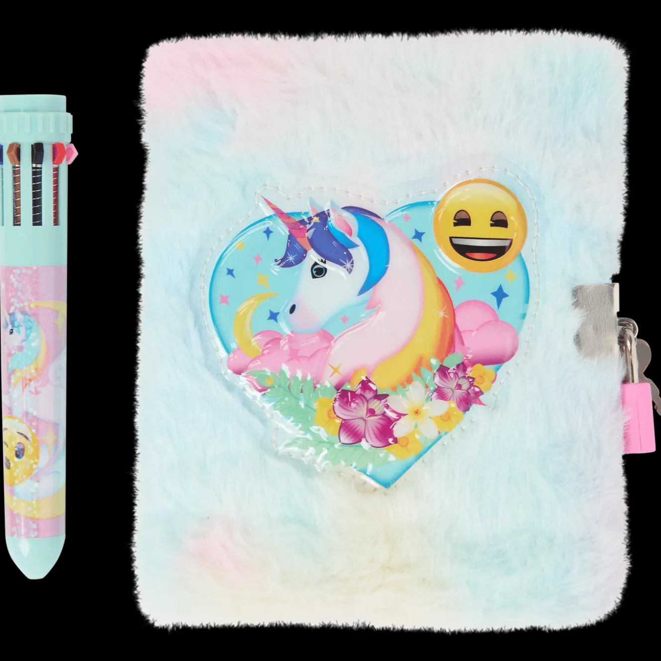 Coloriage Et Dessin*Action Journal en peluche avec cadenas