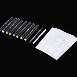 Coloriage Et Dessin*Action Kit coloriage manga Avec