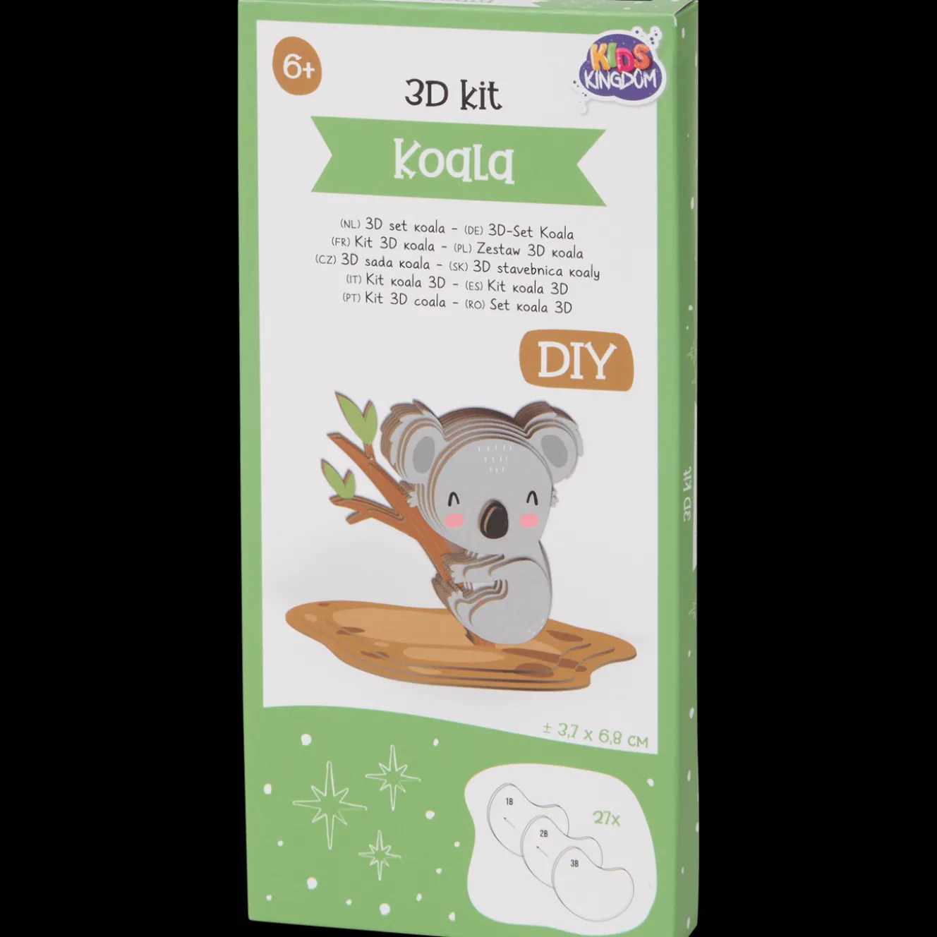 Bricolage*Action Kit créatif animal 3D Kids Kingdom