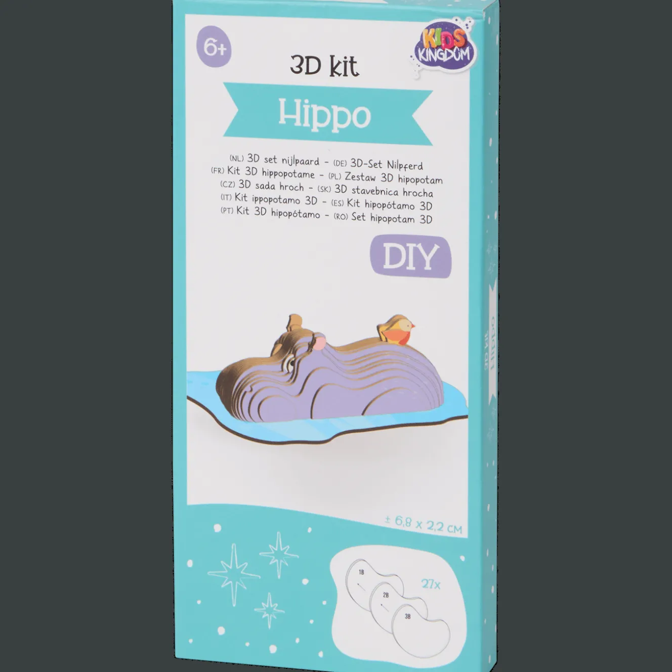 Bricolage*Action Kit créatif animal 3D Kids Kingdom