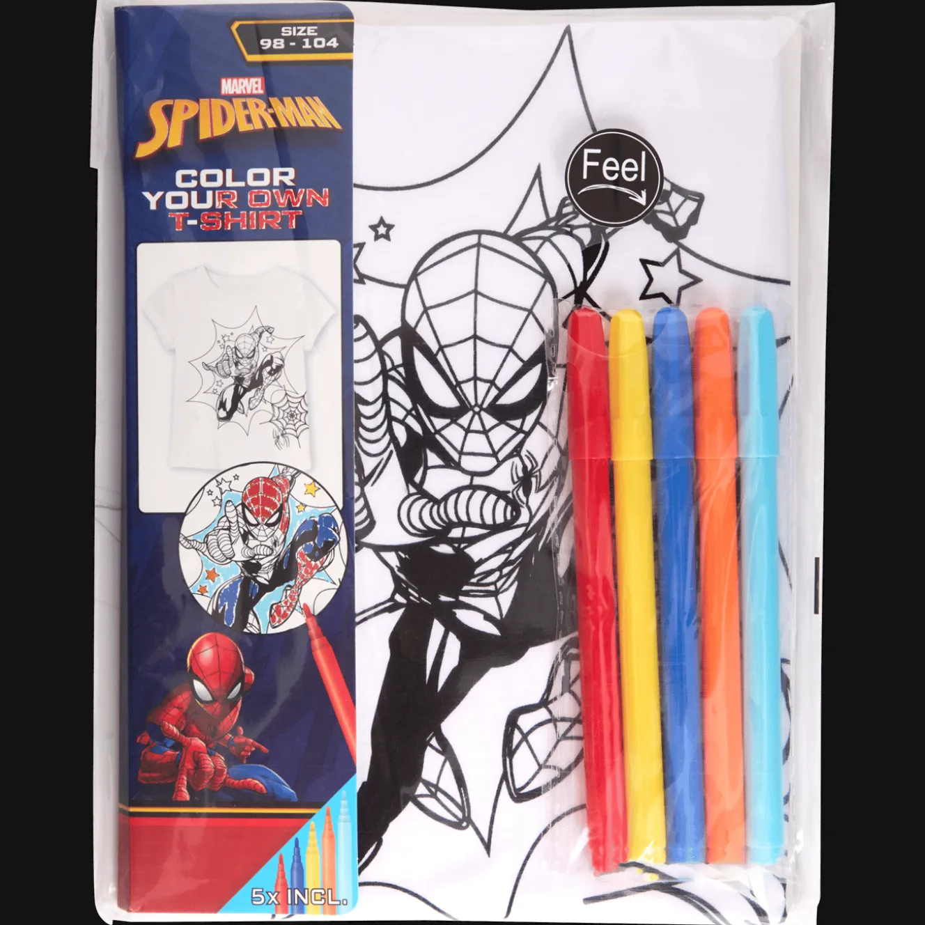 Vêtements*Action Kit créatif coloriage t-shirt