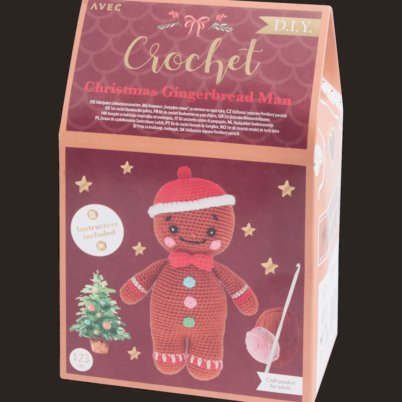 Bricolage*Action Kit de crochet figurine de Noël Avec