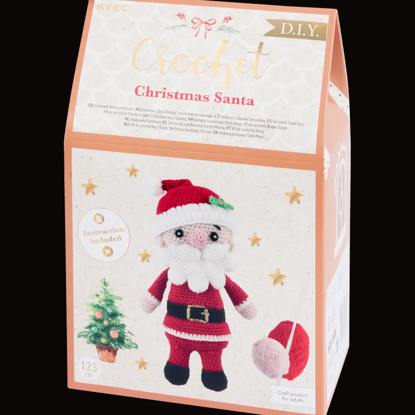 Bricolage*Action Kit de crochet figurine de Noël Avec