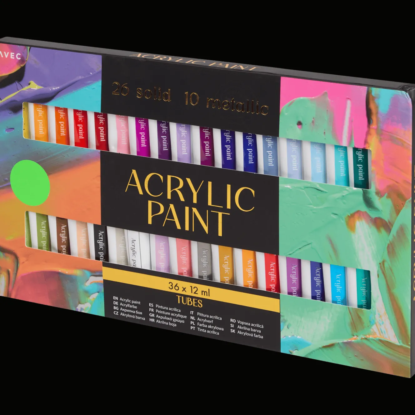 Peindre*Action Kit de peinture acrylique Avec